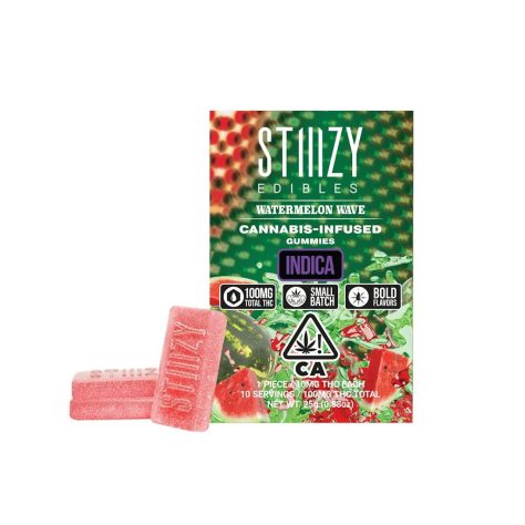Stiiizy Gummies - Watermelon Wave Indica
