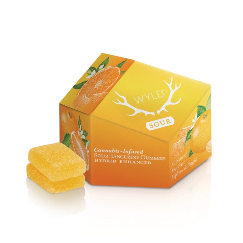 WYLD Gummies Hybrid - Sour Tangerine