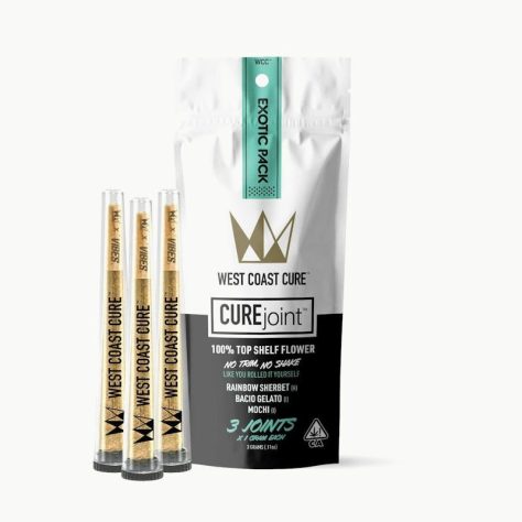 WCC 1G x3 Variety Prerolls - Exotic Pack
