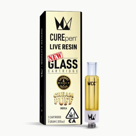 WCC LIVE RESIN 1g Cartridge - Cream Puff Indica