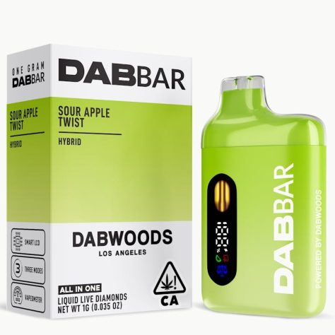 Dabbar 2g Disposable Hybrid - Sour Apple Twist