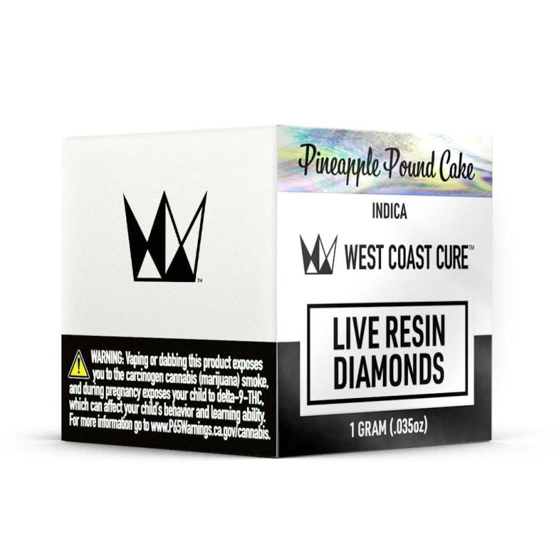 Live Resin Diamonds - Pineapple Pound Cake