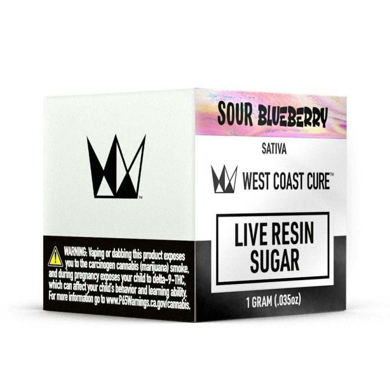 Live Resin Sugar - Sour Blueberry