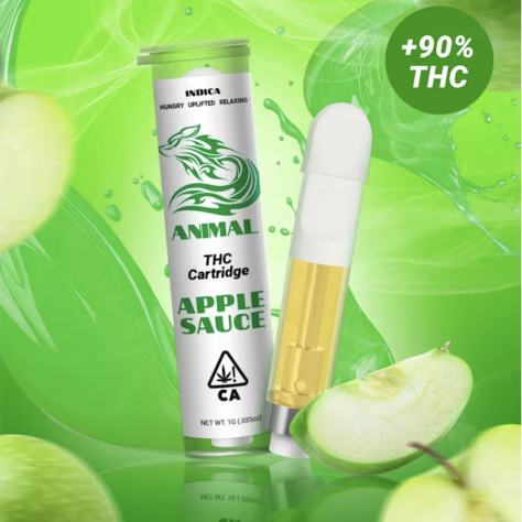 Animal 510 Cartridge 1g - Apple Sauce Indica