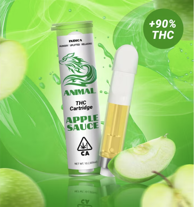 Animal 510 Cartridge 1g - Apple Sauce Indica